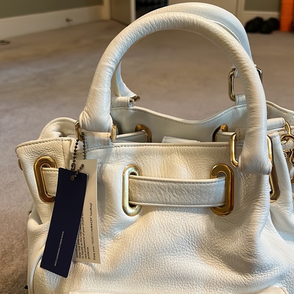 Rebecca Minkoff Authentic white Leather. Original duster included. - Picture 2 of 9